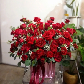 Lẵng Hoa Cao Cấp Set 11