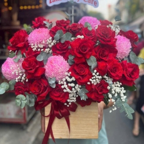 Lẵng Hoa Cao Cấp Set 13