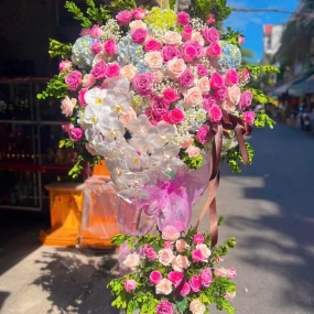 Kệ Hoa Cao Cấp Set 20