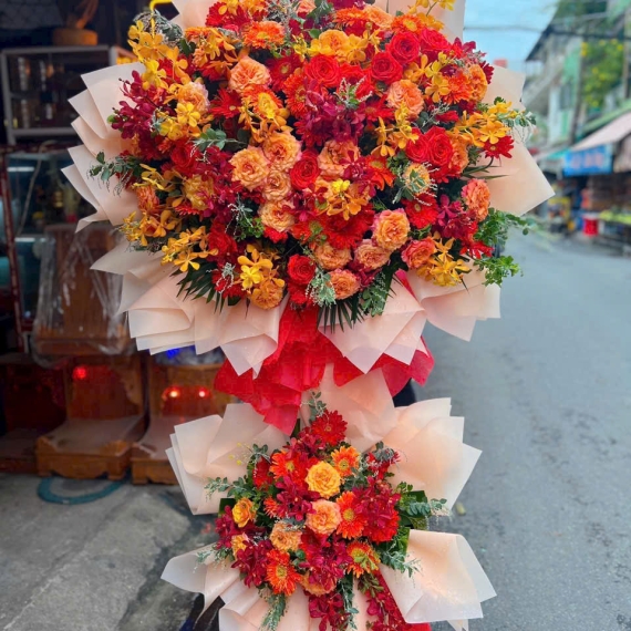 Kệ Hoa Chúc Mừng Set 1